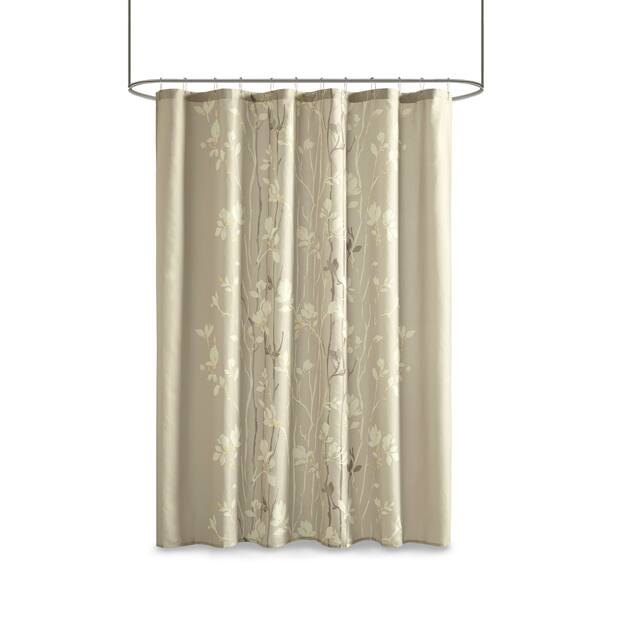 Copper Grove Evanoff Printed Shower Curtain
