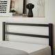 preview thumbnail 6 of 13, Durable Twin Bed Frame with Heavy Duty Metal Construction Noise Free And Functional