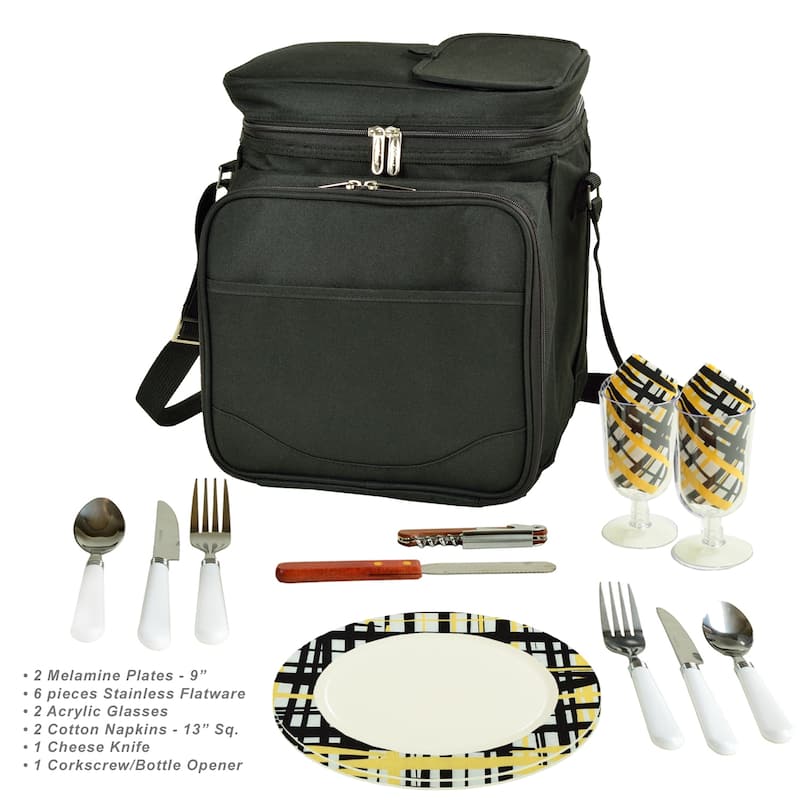 Picnic at Ascot - Picnic Cooler Bag for Two
