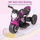 preview thumbnail 17 of 32, 6V Battery Powered Motorbike with Detachable Training Wheels for Kids - 29" x 15" x 19"