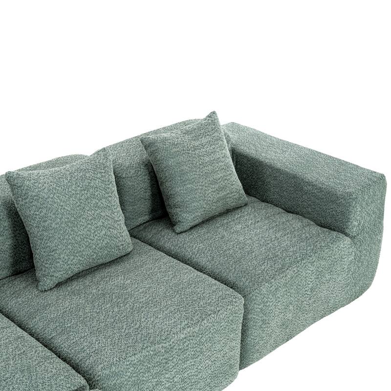 Sectional Sofa Full-compressed Sofa Couch Free-combined Sofa