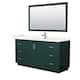 Option Green, Nickel Trim, Giotto Quartz Top