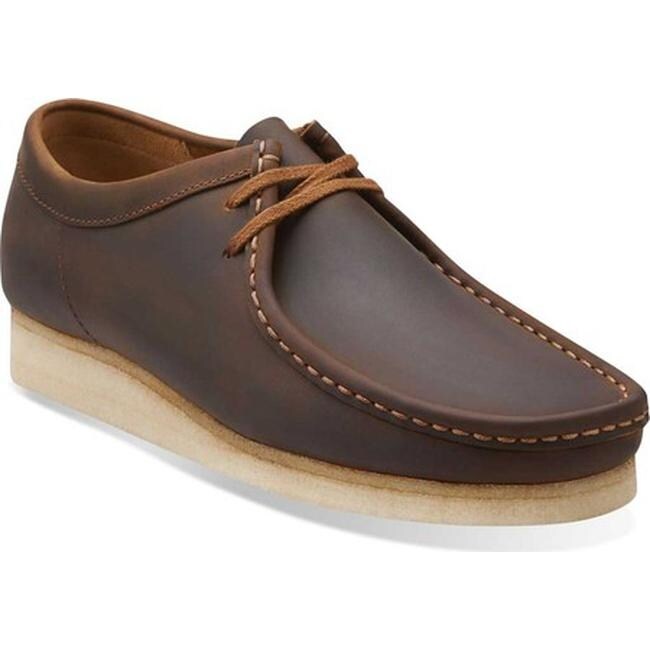 clarks beeswax wallabee