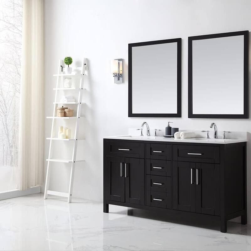 Ove Decors 15VKC-TAHB60 Tahoe 60" Free Standing Double Basin Vanity