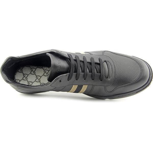 Shop Gucci Samsun Men Leather Fashion Sneakers Free Shipping Today Overstock 14042289
