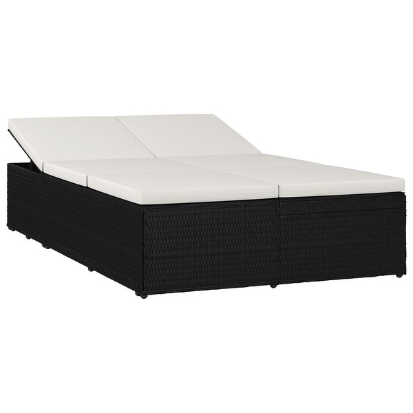 Deuba xxl poly rattan lounge set store