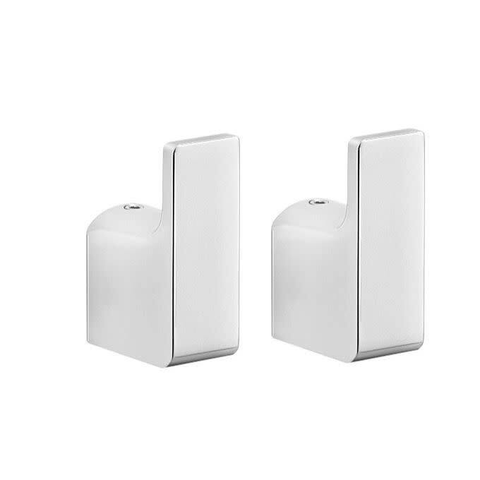 Nameeks Pirenei Single Robe Hook - Polished Chrome