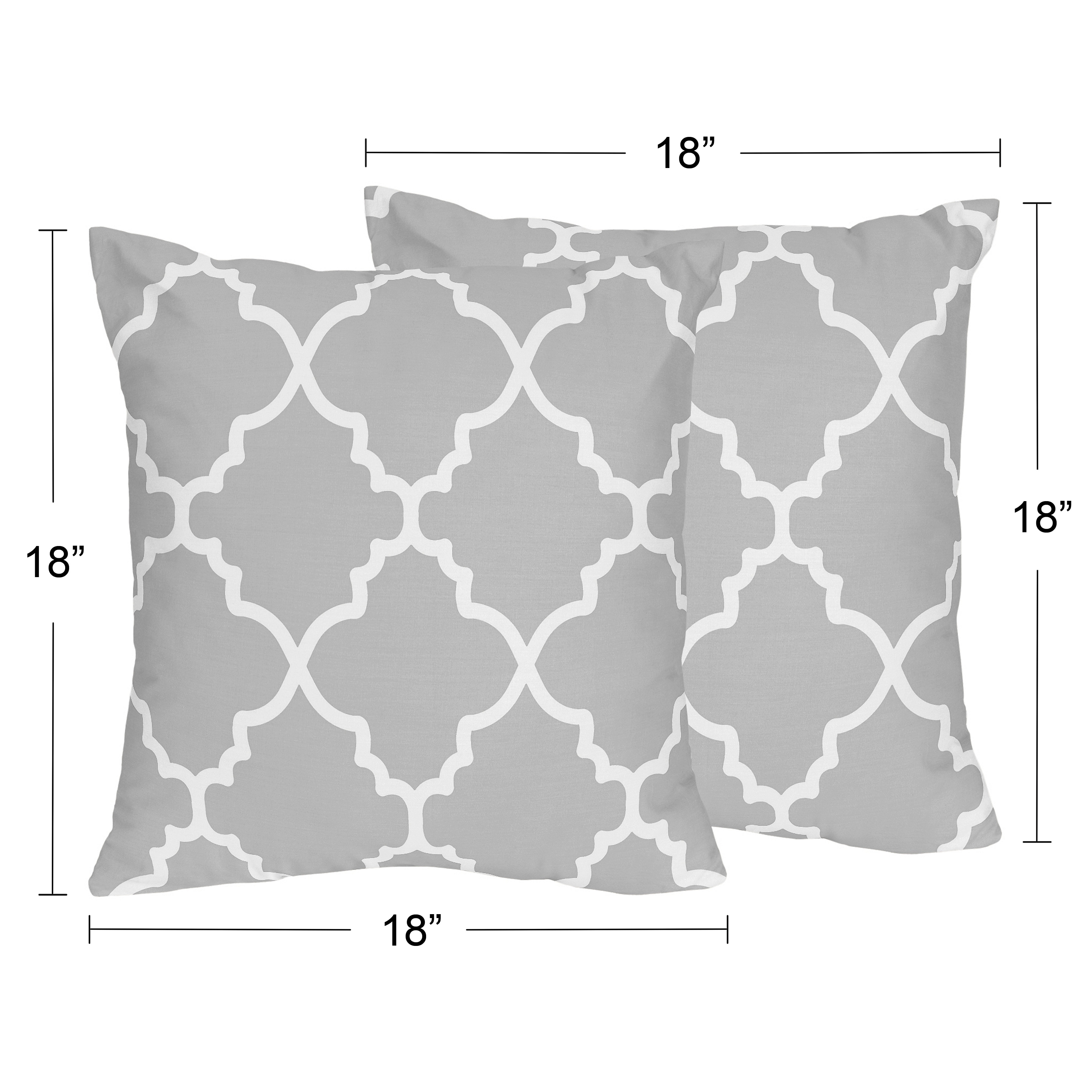 grey white cushions