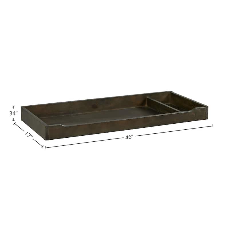 Tahoe 46" Wide Youth Changing Topper, River Rock