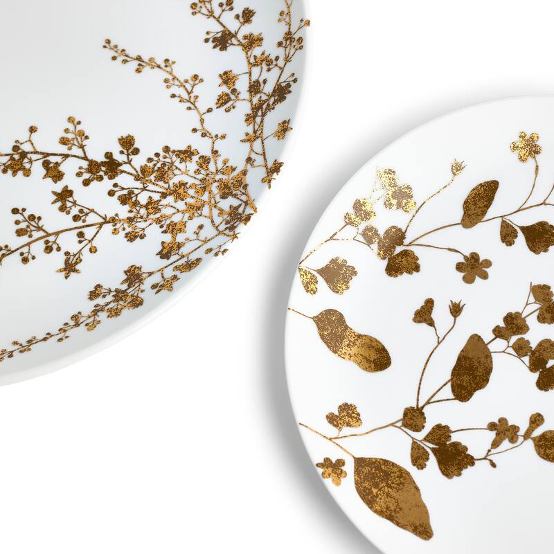 Vera Wang Jardin White 4-piece Fine Bone China Place Setting