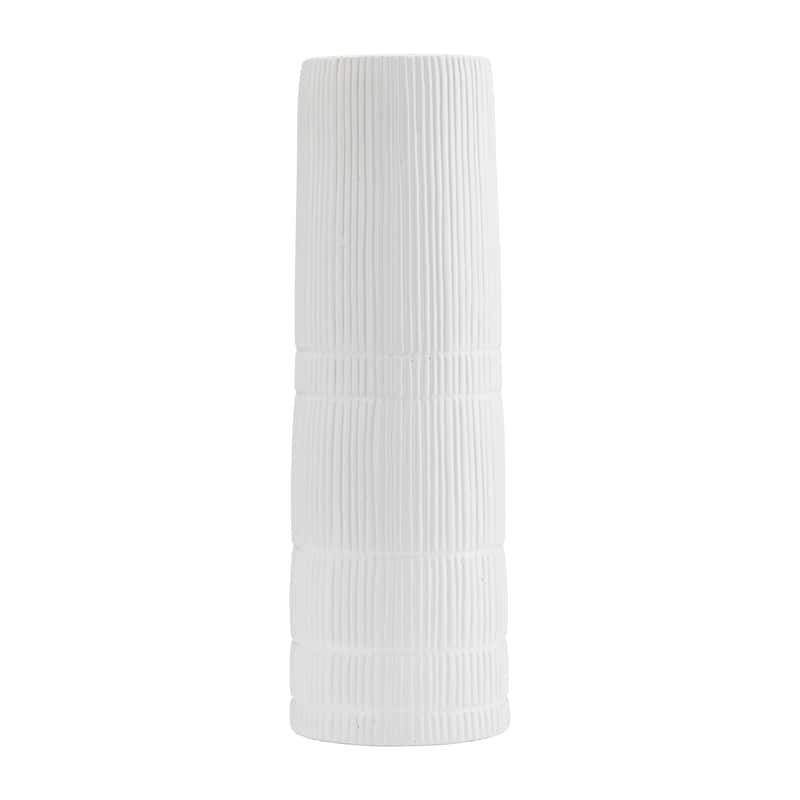 Sagebrook Home Modern Neutral Ceramic Vase