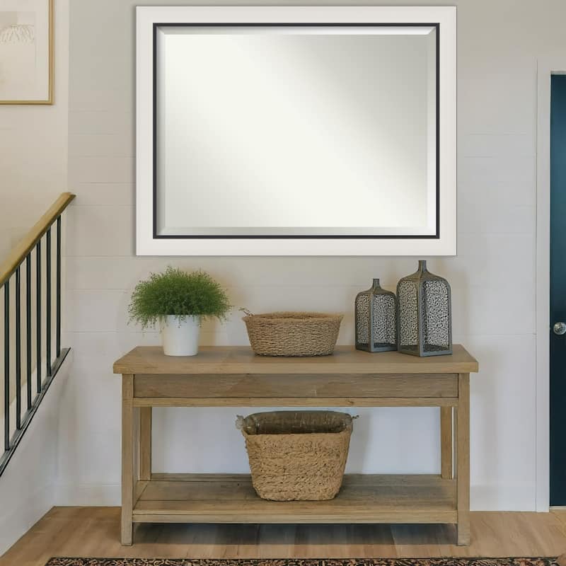 Ellie Beveled Framed Wall Mirror