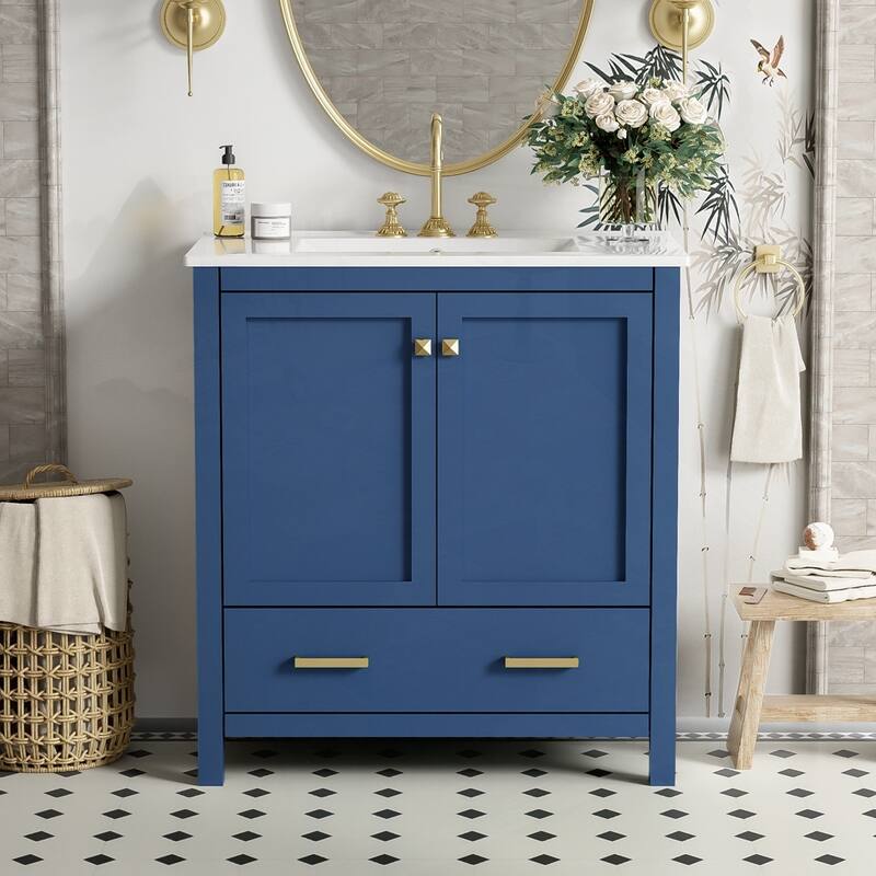 Bathroom Vanity with Single Sink