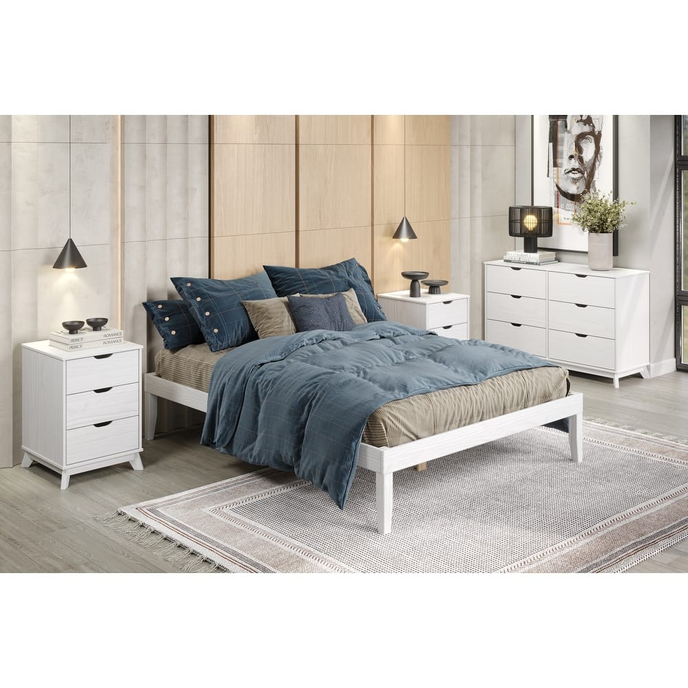 Purcell Solid Wood Platform Bed Frame