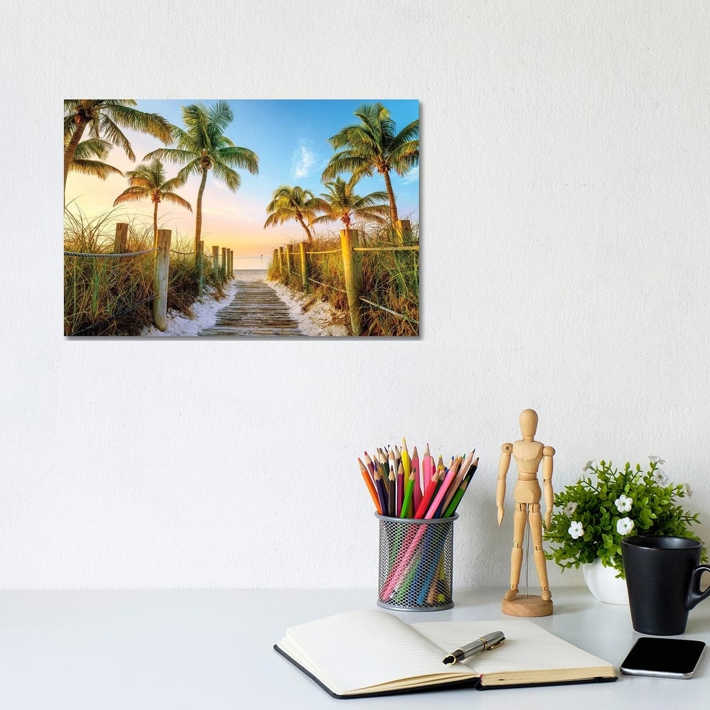 iCanvas "Smathers Beach" by Susanne Kremer Canvas Print