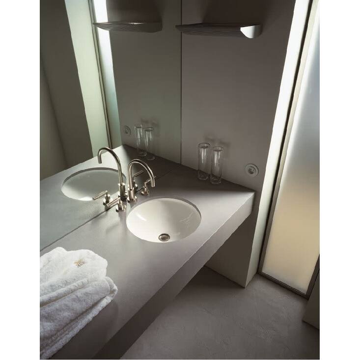 Duravit Architec 15-3/4" Circular Ceramic Undermount Bathroom Sink