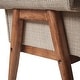 preview thumbnail 6 of 7, Mason Tan Accent Bench by INK+IVY