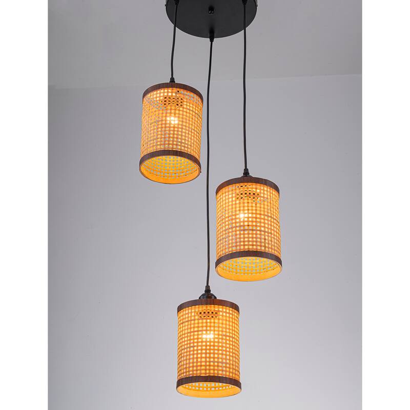 Maris 3-Light Semi Flush Multi Pendant Light - 59 in. Adjustable