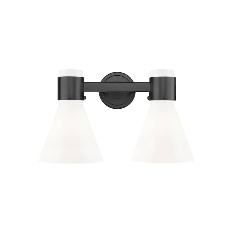 Innovations Lighting 464-2W-10-16 Lawton Cone Vanity Lawton Cone 2