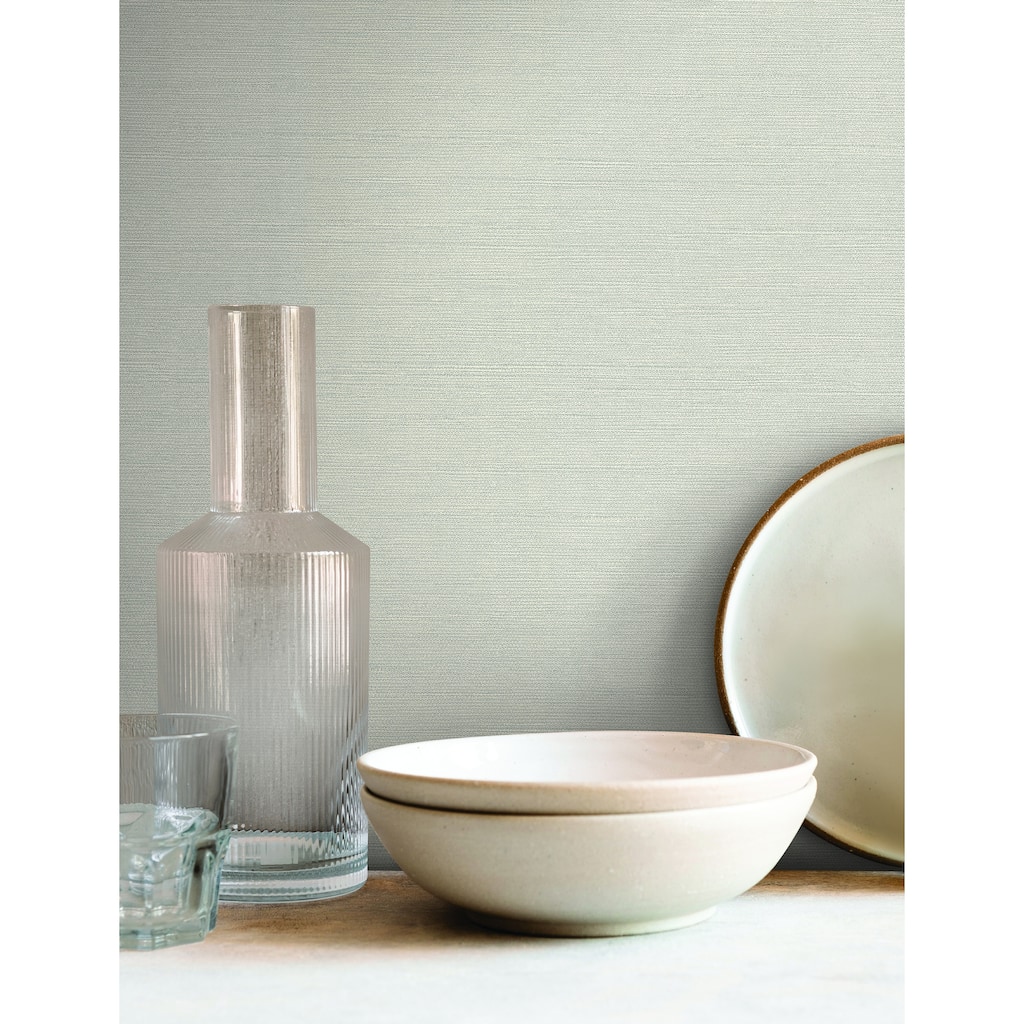 Talence Shimmering Linen 20.9 In W X 33 Ft L Wallpaper
