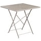 preview thumbnail 17 of 23, 28'' Square Indoor-Outdoor Folding Patio Table Set with 2 Round Back Chairs