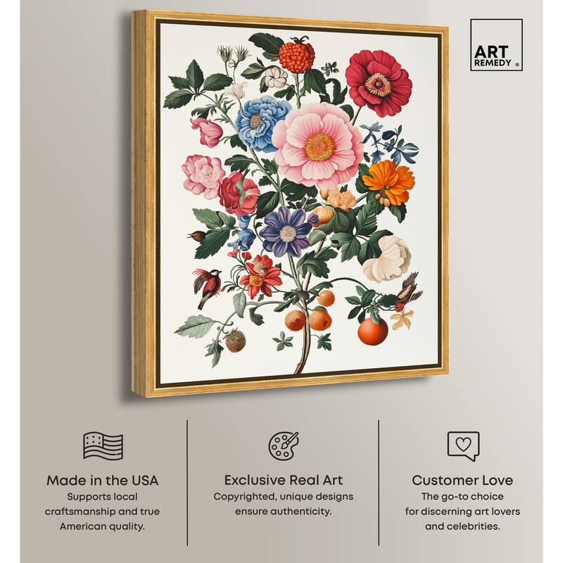 Goldenrod Grace Canvas by Art Remedy