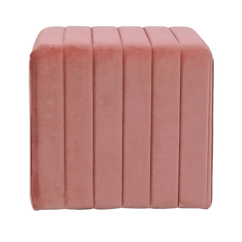 HomePop Modern Channel Ottoman