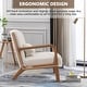 preview thumbnail 143 of 142, Aston Modern Solid wood Accent Chair for Living Room