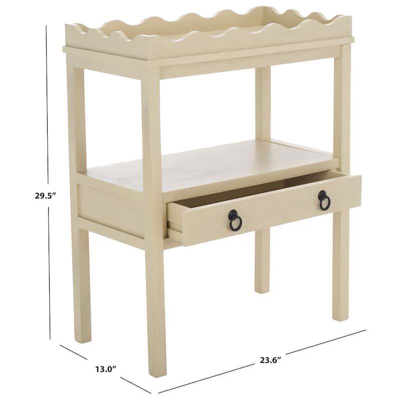 SAFAVIEH Home Darlyn Rectangle Accent Table - 24"W x 13"D x 30"H