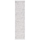 preview thumbnail 14 of 21, SAFAVIEH Whisper Hanako Contemporary Fringe Rug 2'2" x 10' Runner - Light Grey/Beige