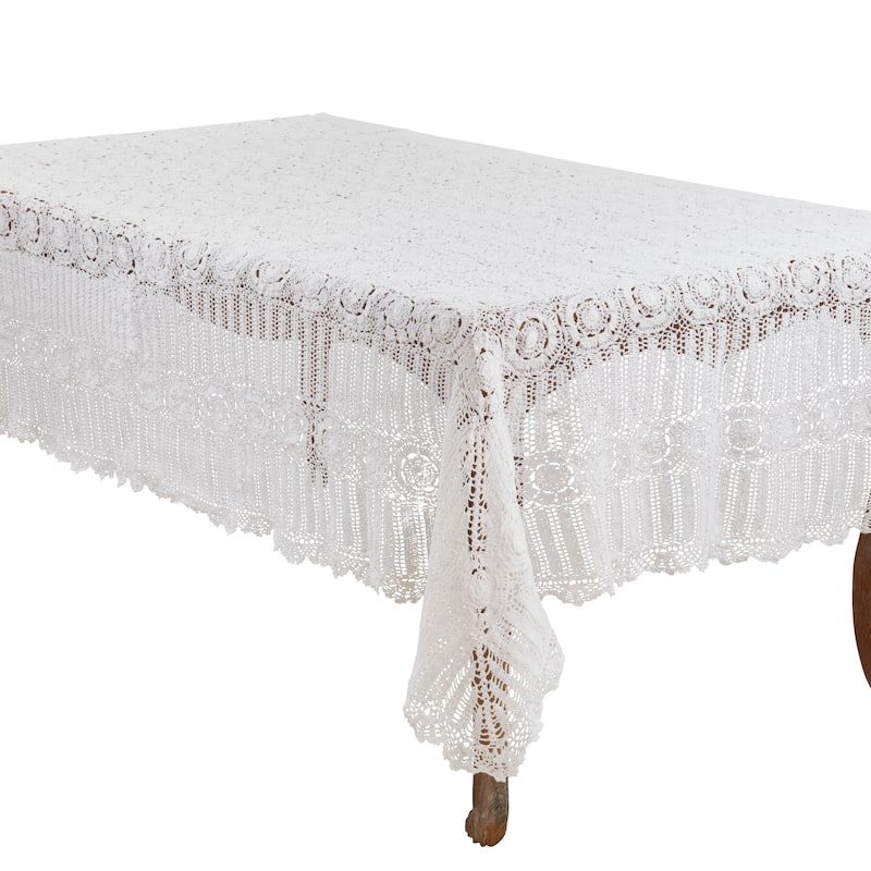 Handmade Crochet Lace Table Linens