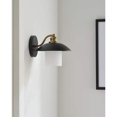 Livabliss Reus Traditional Wall Sconce - 8"L x 8"W x 10"H