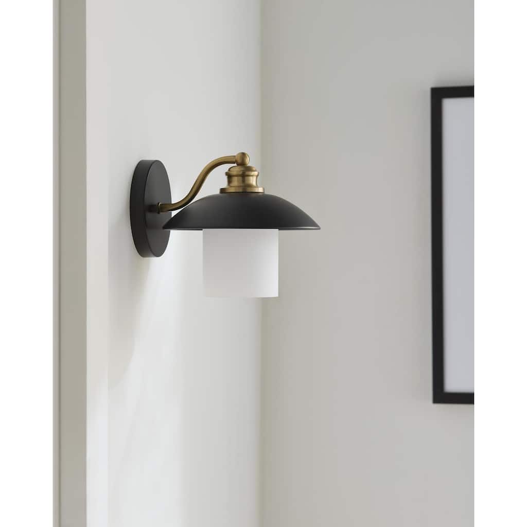 Livabliss Reus Traditional Wall Sconce - 8"L x 8"W x 10"H