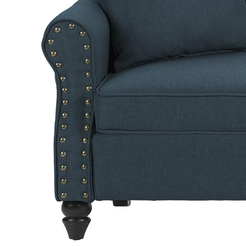 Modern 73" Couch Loveseat Upholstered Sofa
