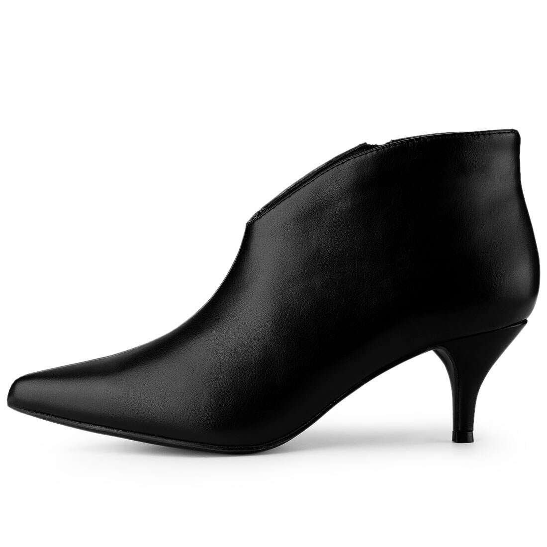 v front ankle boots