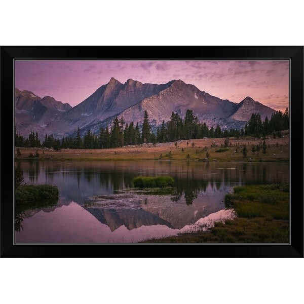 "Third Recess" Black Framed Print