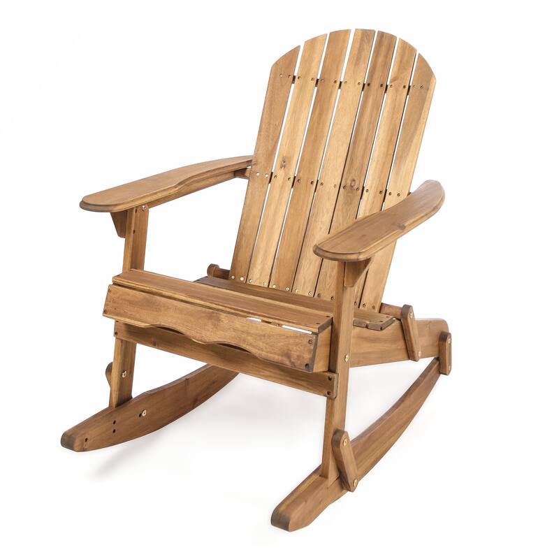 Malibu Outdoor Adirondack Rocking Chair by Christopher Knight Home
