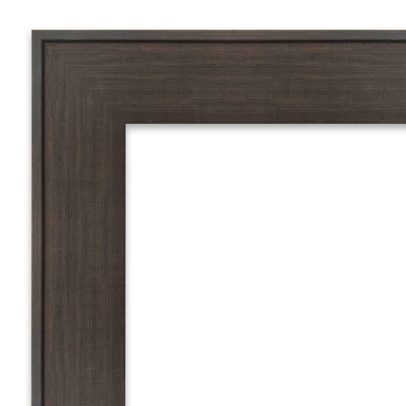 Non-Beveled Full Length On The Door Mirror - William Frame