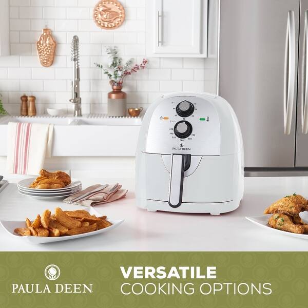 Paula Deen 6 13 Qt Xl Air Fryer Rapid Air Circulation System Overstock 32043405 As a southerner, i can't help but love fried foods. paula deen 6 13 qt xl air fryer rapid