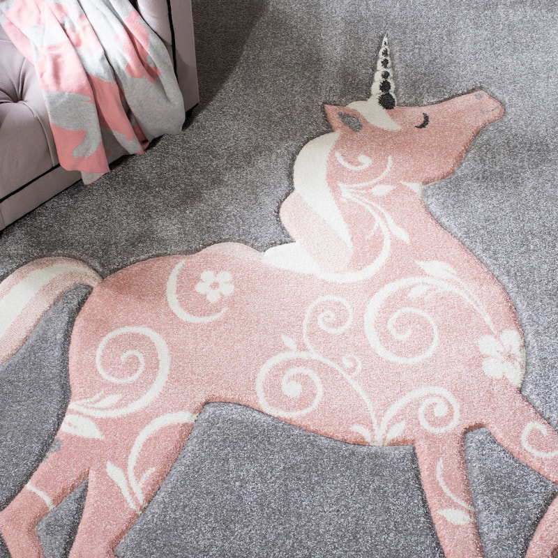 SAFAVIEH, Carousel Kids Mareke Unicorn Rug