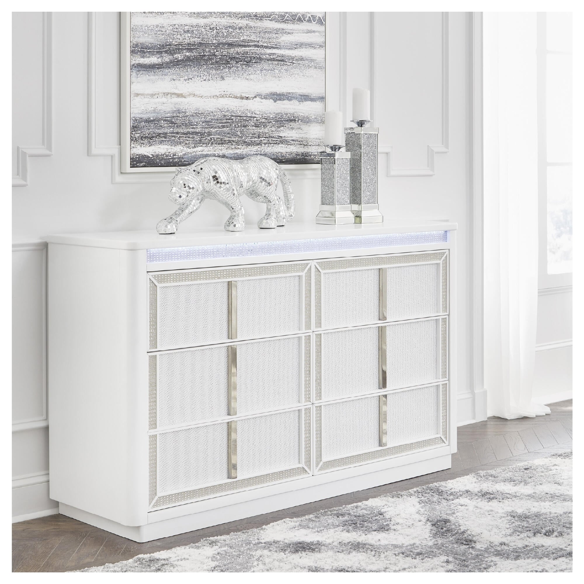 Signature Design by Ashley Chalanna White Dresser