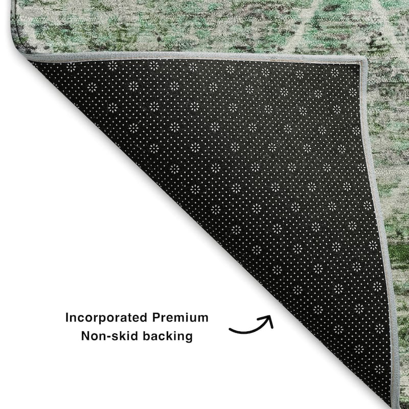 Premium Washable Super Soft Geo Abstract Mayfield Rug