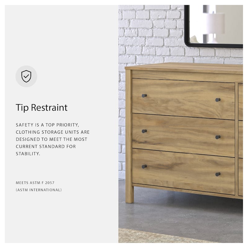 Signature Design by Ashley Bermacy Light Brown Dresser