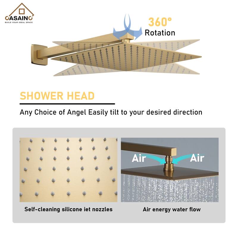 3 Function Luxury Shower Faucet
