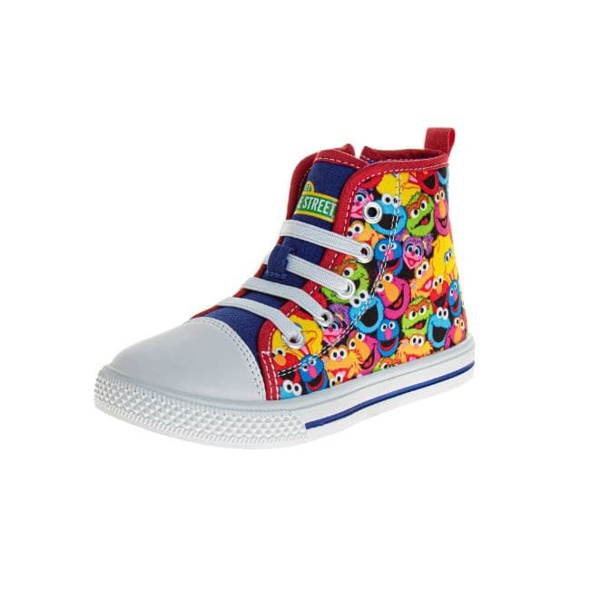 Sesame Street Kids All Your Friends High Top Sneakers - Multi - 5T
