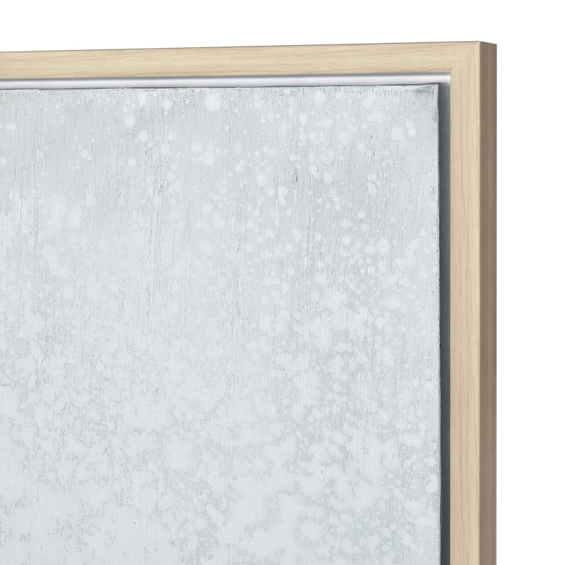 Elk Home Jenks Bay Blue Fabric 39.25 Inch Wide Wall Art