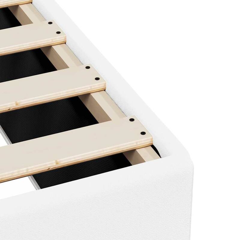 vidaXL Bed Frame without Mattress 137 x 74.8 " Faux Leather