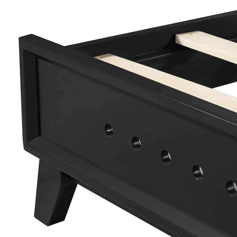 Christopher Knight Home- Alaric Solid Pine Wood Bed with Headboard