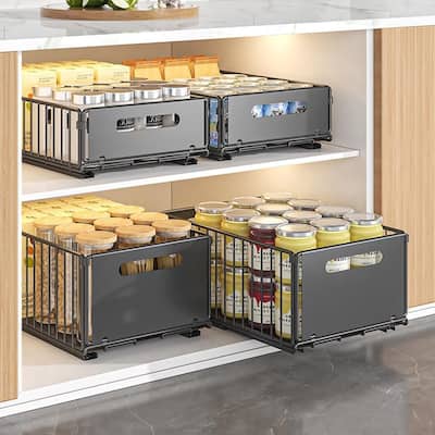 Pull Out Cabinet Organizer Baskets