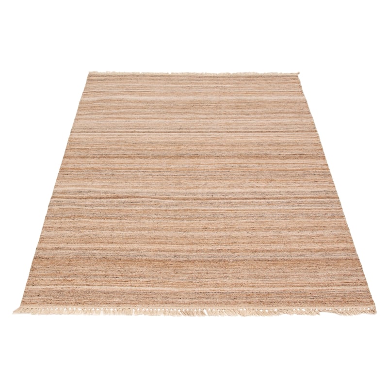 Boho Tan Kilim 5'3" x 7'5" - 5'3 x 7'5